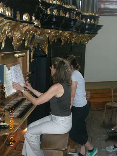 Orgelkurs Altenburg 2009